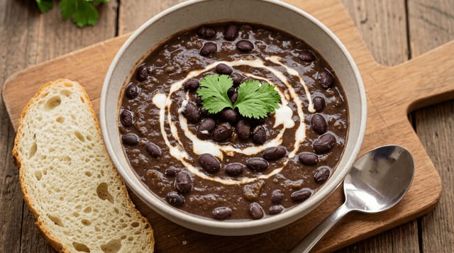 Black Bean Soup.