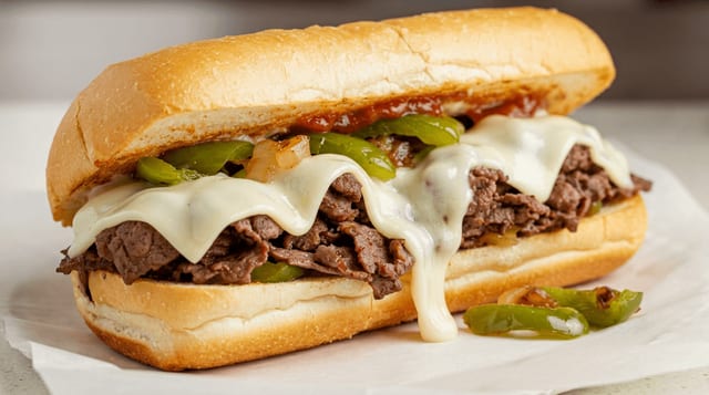 Philly Cheesesteak Sandwich