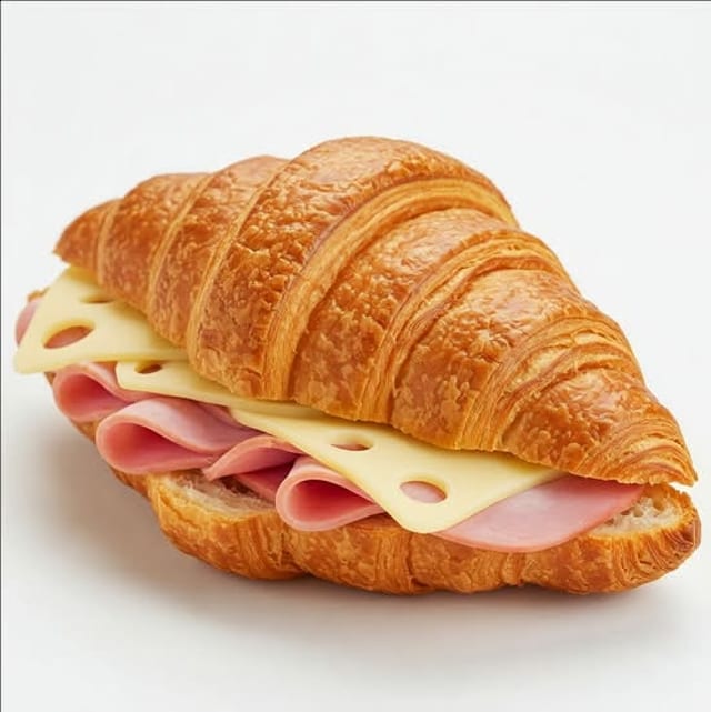 Ham & Cheese Croissant.